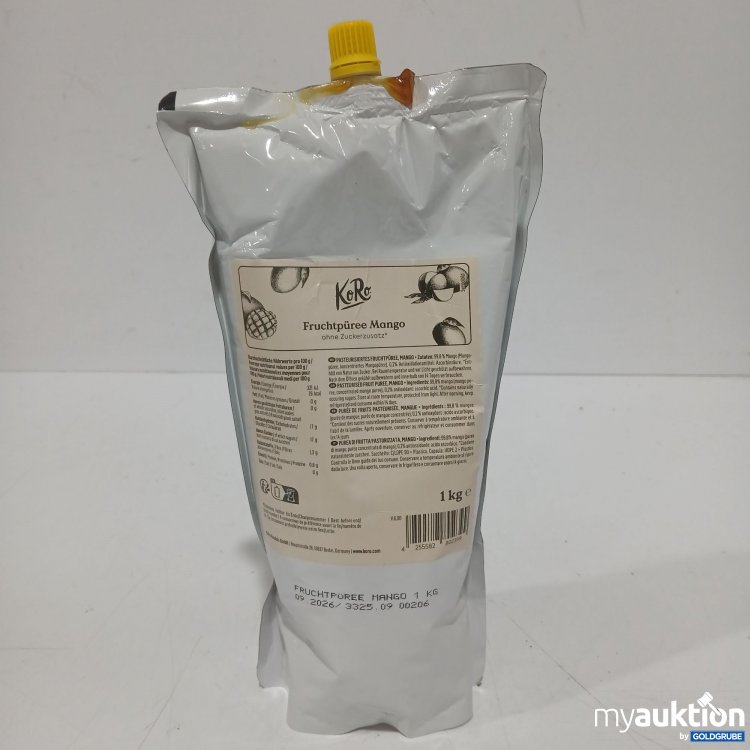Artikel Nr. 979113 Artikel Nr. 979113: KoRo Früchtepüree Mango 1kg
