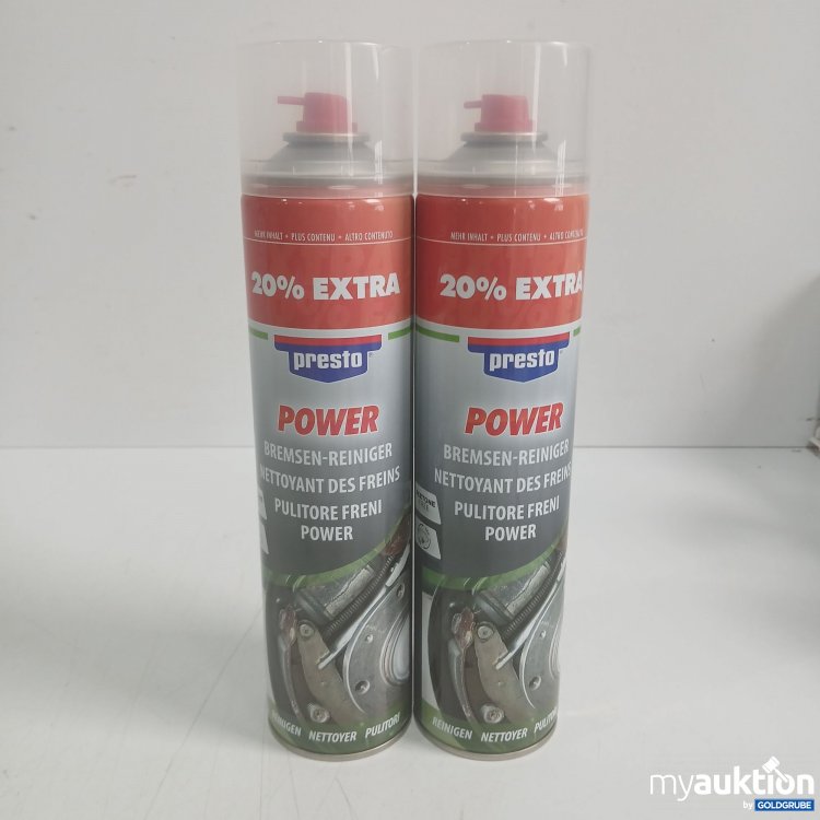 Artikel Nr. 992113: Presto Power Bremsen-Reiniger je 600ml 2Stk