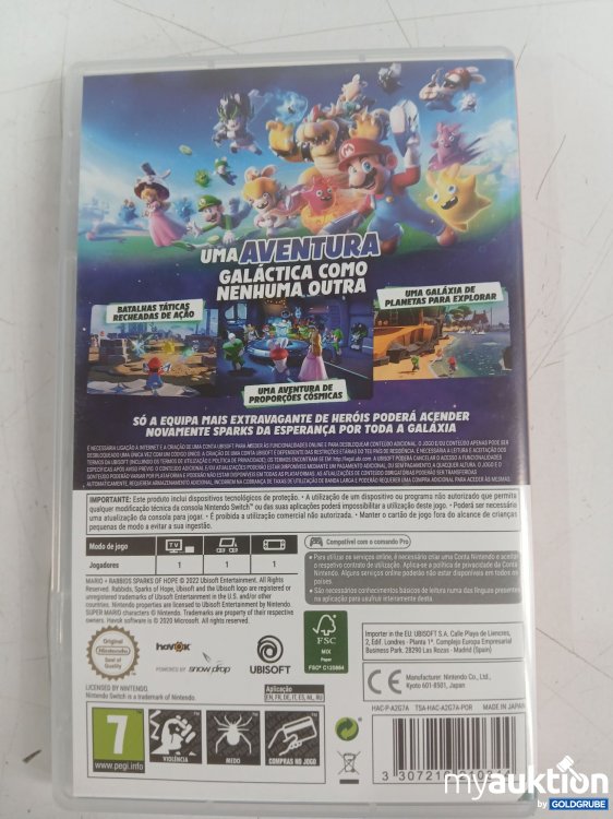 Artikel Nr. 995113 Artikel Nr. 995113: NINTENDO SWITCH Spiel Mario+Rabbids