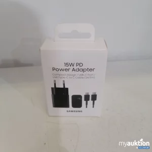 Auktion Samsung 15W PD Power Adapter 