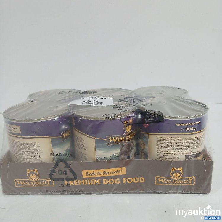 Artikel Nr. 845114: Wolfsblut Hundefutter Black Bird Truthahn + Süßkartoffeln 6x800g