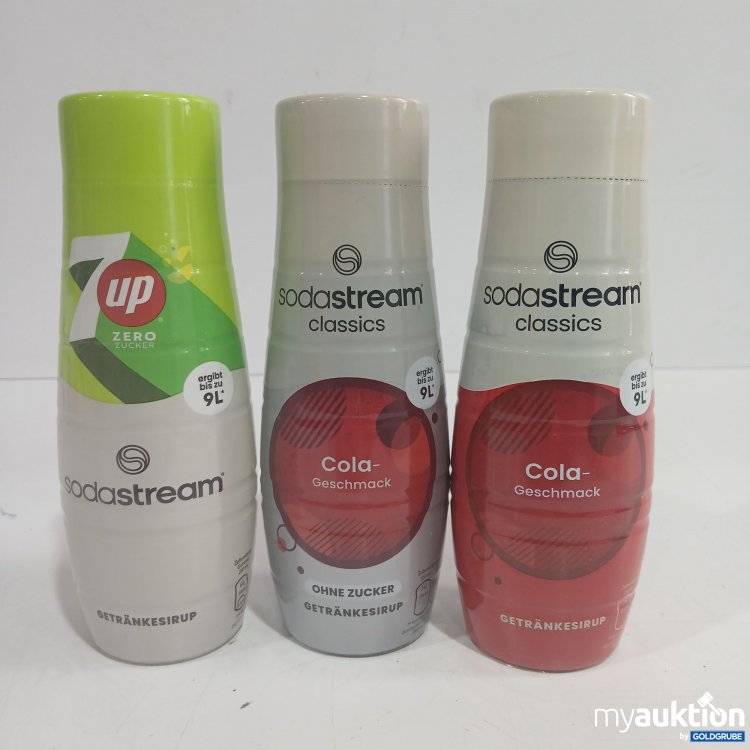 Artikel Nr. 873114: Sodastream Sirup diverse Sorten 3x440ml 