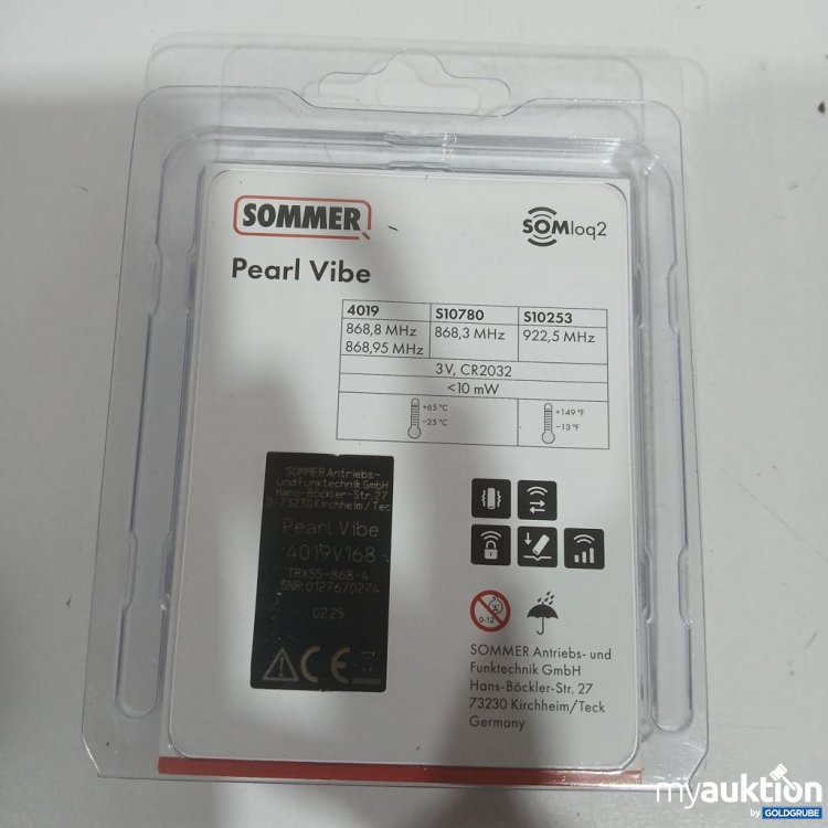 Artikel Nr. 893114: Sommer Pearl Vibe Fernbedienung