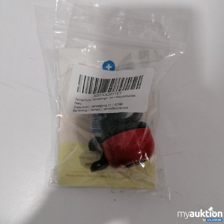 Artikel Nr. 898114: Fagrrad Fuchs Fahrradklingel Rot 