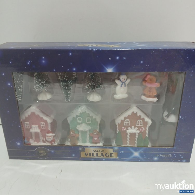 Artikel Nr. 940114 Artikel Nr. 940114: Magic Village Christmas-Street mit Licht 10tlg
