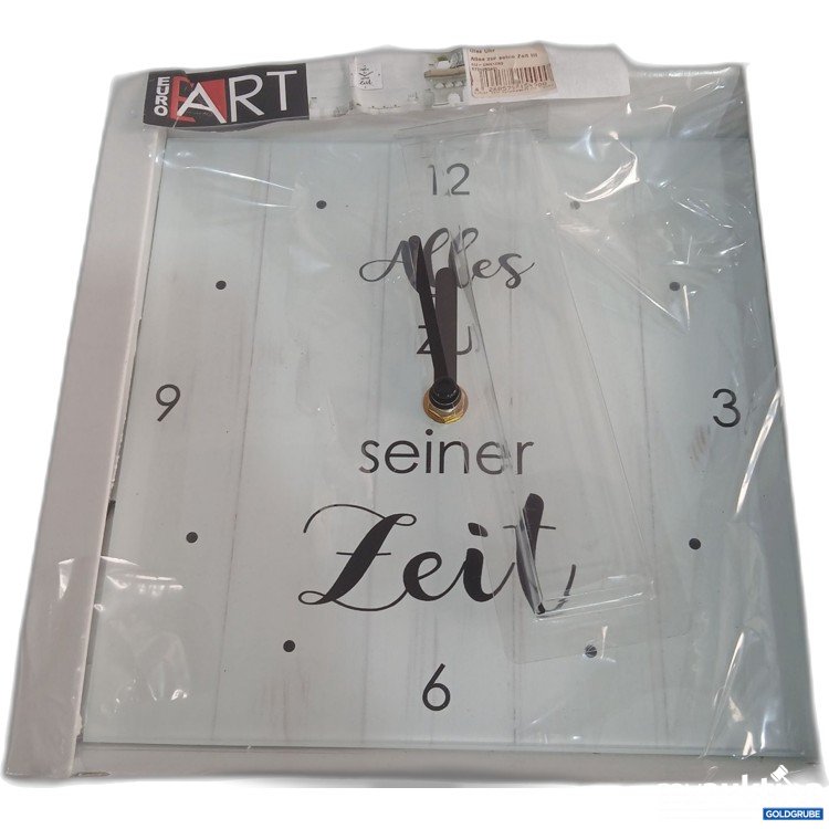 Artikel Nr. 985114: Euro Art Glas Uhr 