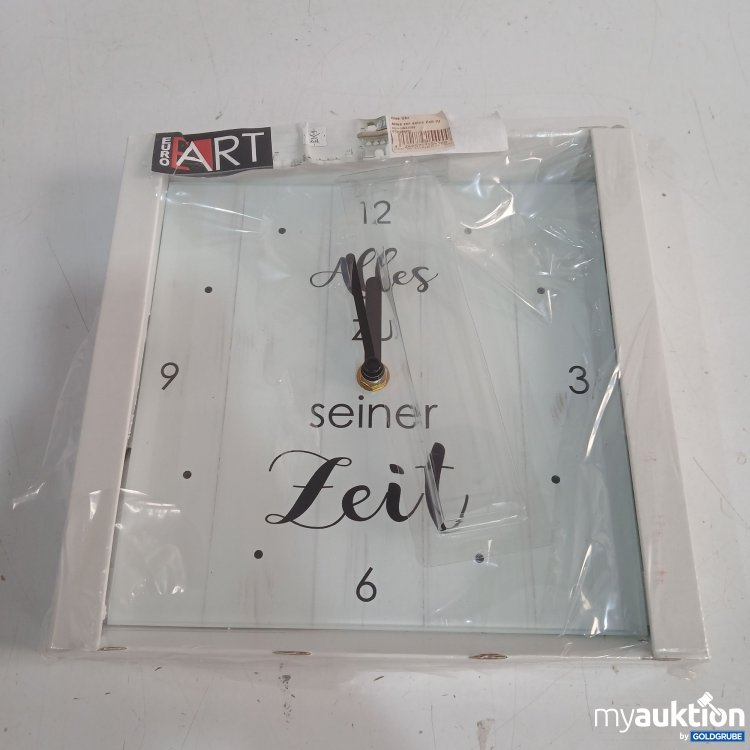 Artikel Nr. 985114: Euro Art Glas Uhr 