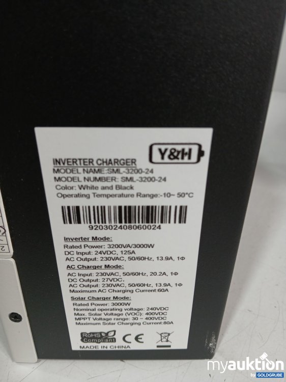 Artikel Nr. 996114: Solar Battery  sml 3200 24