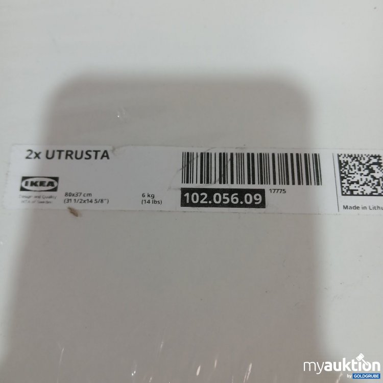 Artikel Nr. 472115 Artikel Nr. 472115: IKEA 2x UTRUSTA Platten 80x37 cm 102.056.09