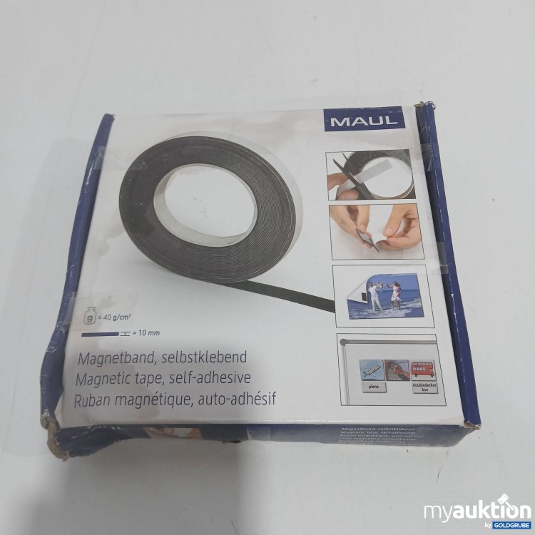 Artikel Nr. 883115: Maul Magnetband, selbstklebend 