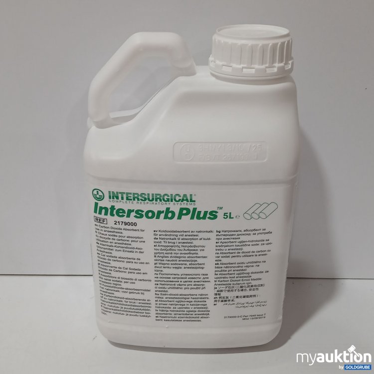 Artikel Nr. 955115: Intersorb Plus Atemkalk 5L