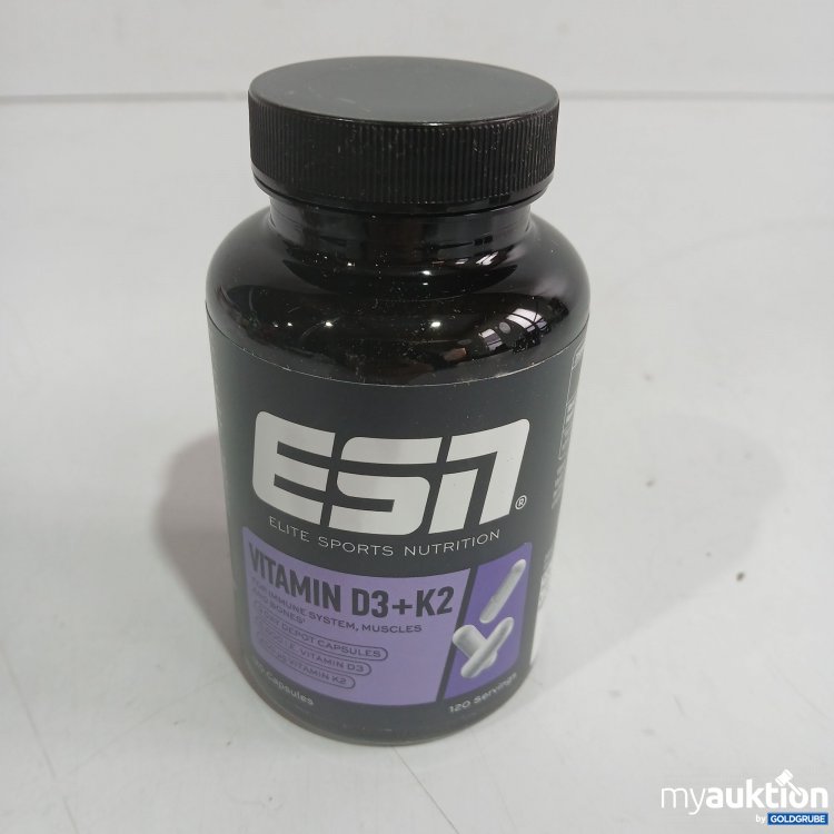 Artikel Nr. 958115: ESN Vitamin D3+K2 120Capsules 