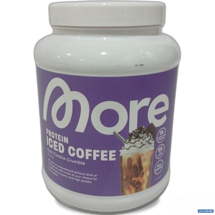 Artikel Nr. 979115: More Protein Iced Coffee Dark Cookie Crumble Flavour 500g 