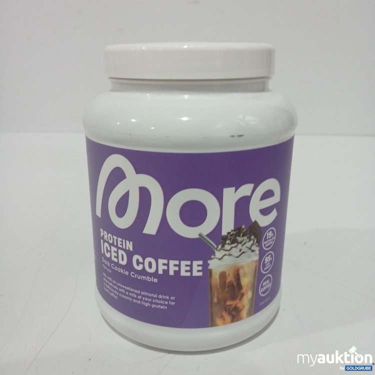 Artikel Nr. 979115: More Protein Iced Coffee Dark Cookie Crumble Flavour 500g 