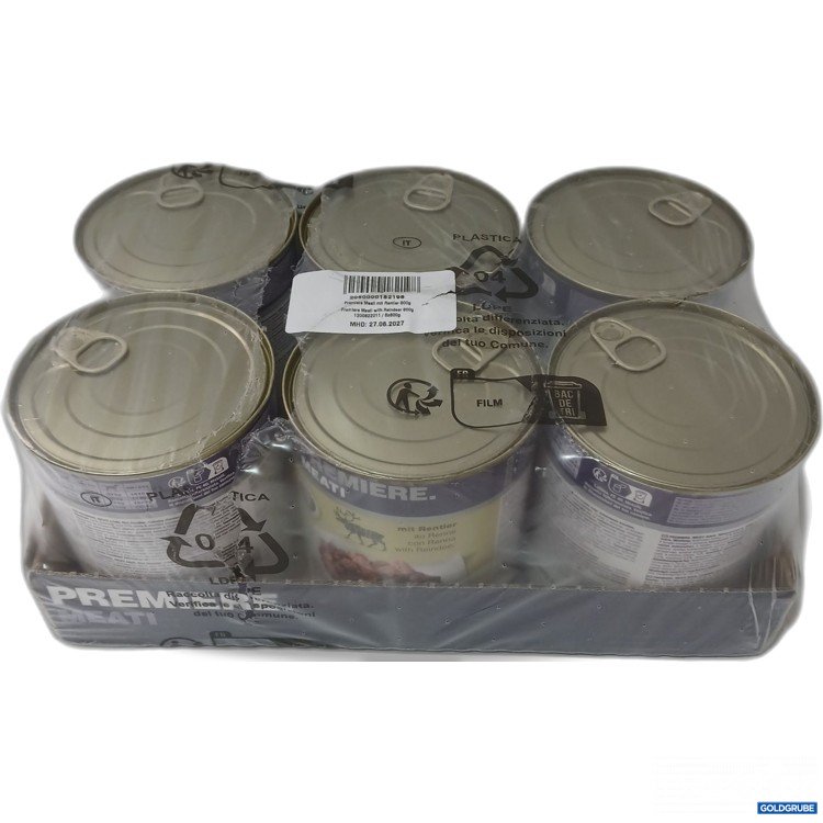Artikel Nr. 980115: Premiere Meati Hundefutter mit Rentier 6×800g