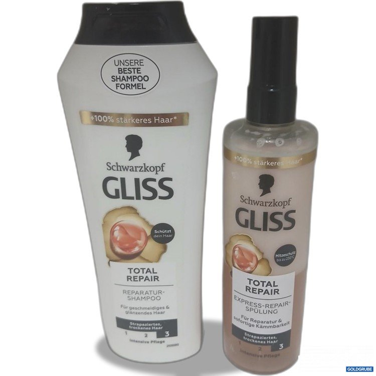 Artikel Nr. 982115 Artikel Nr. 982115: Schwarzkopf GLISS Total Repair Reparatur-Shampoo und Express-Repair-Spülung