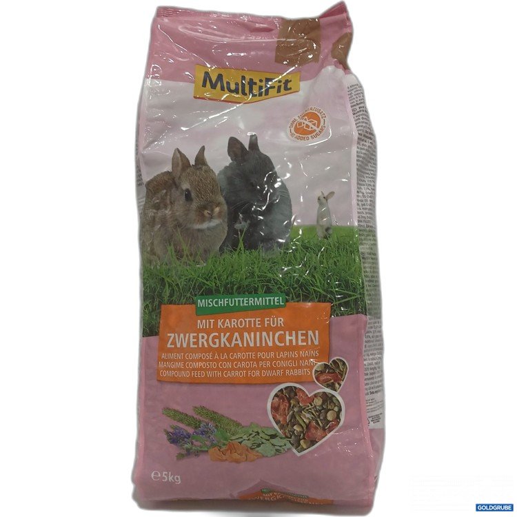 Artikel Nr. 987115: MultiFit 5kg Zwergkaninchen Futter 