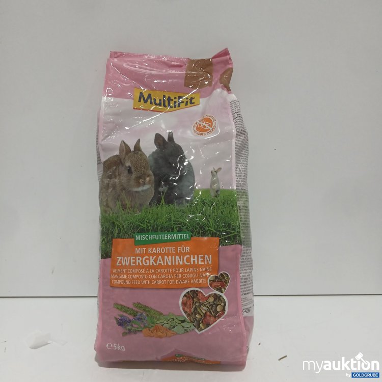 Artikel Nr. 987115: MultiFit 5kg Zwergkaninchen Futter 