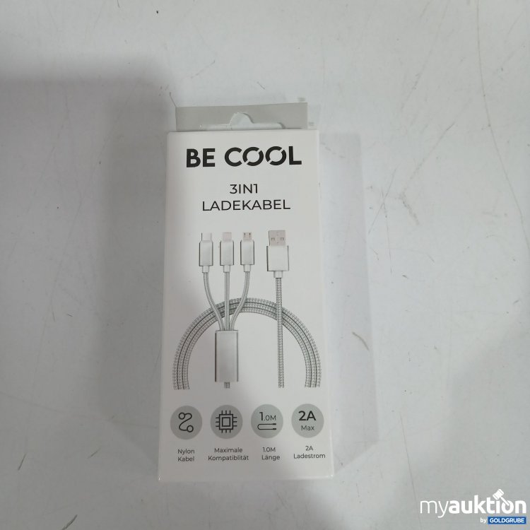 Artikel Nr. 399116 Artikel Nr. 399116: Becool 3in1 Ladekabel