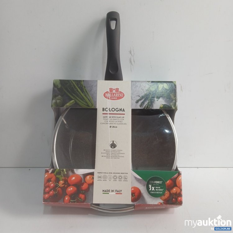 Artikel Nr. 465116 Artikel Nr. 465116: Ballarini Bologna Saute Pan mit Glasdeckel Ø 28 cm