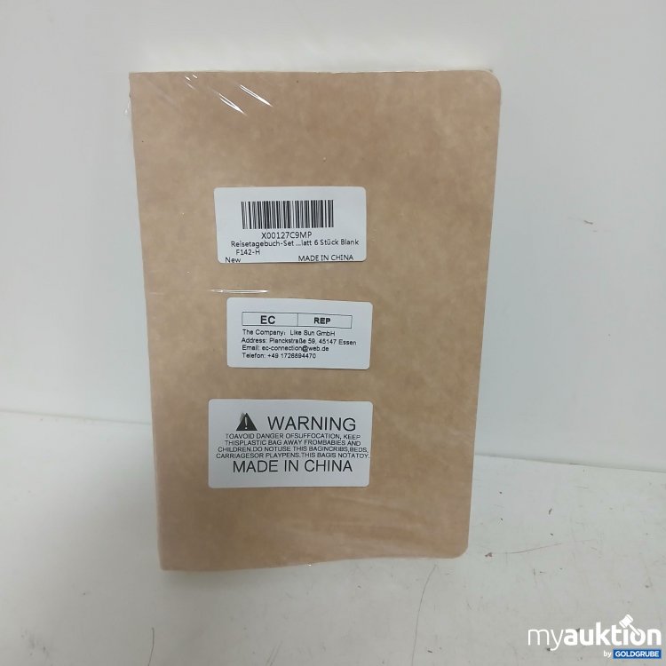 Artikel Nr. 903116: Reisetagebuch A5 6 Stück 