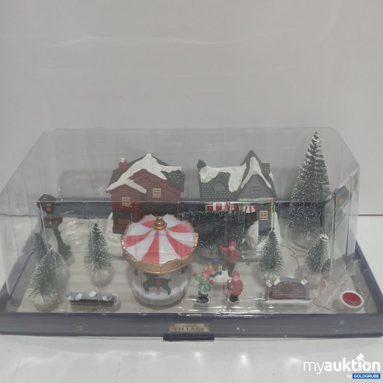 Artikel Nr. 940116: Magic Village Haus-Set mit Licht 17tlg