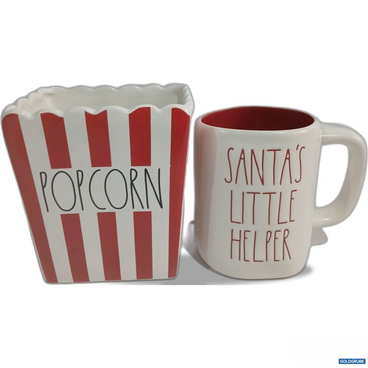 Artikel Nr. 956116 Artikel Nr. 956116: Popcorn Becher aus Keramik + Kaffeetasse