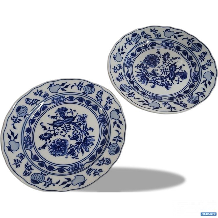 Artikel Nr. 978116: Original Bohemia Zwiebelmuster Teller 2er Set