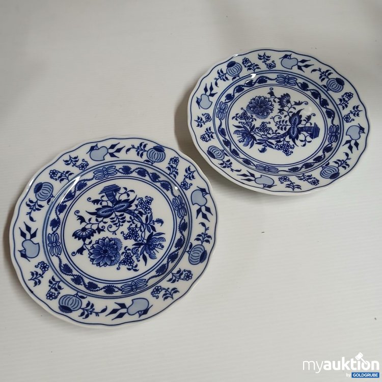 Artikel Nr. 978116: Original Bohemia Zwiebelmuster Teller 2er Set