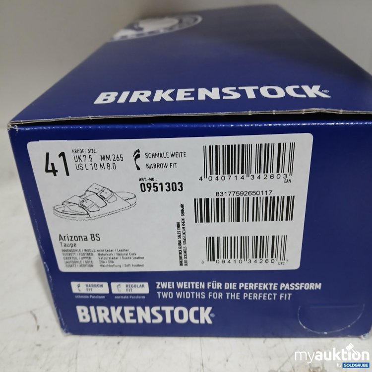 Artikel Nr. 990116 Artikel Nr. 990116: Birkenstock Arizona BS Sandalen Taupe