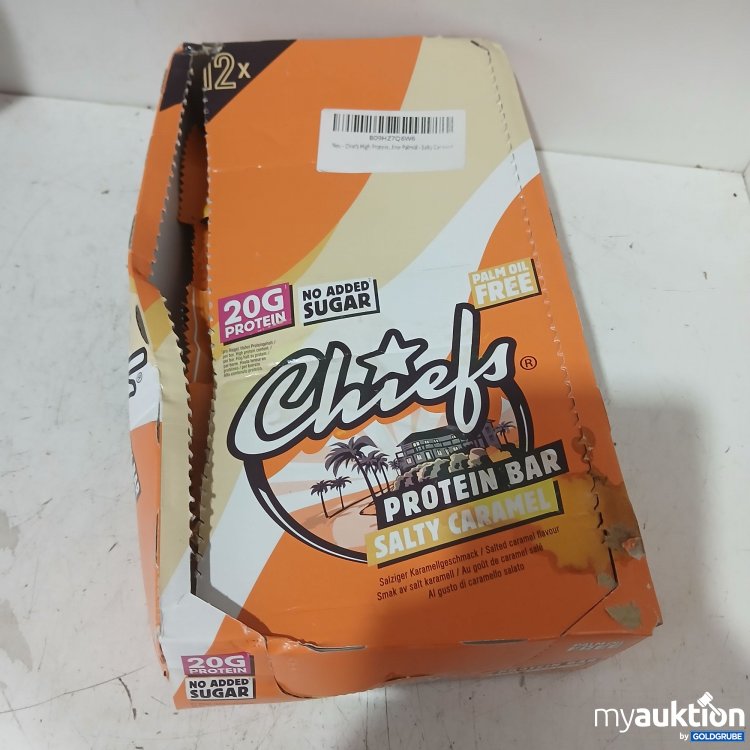 Artikel Nr. 997116 Artikel Nr. 997116: Chiefs Protein Bar Salted Caramell 11x55g
