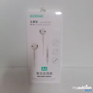Auktion SAHN A6 Hi-Fi Sound Ohrhörer