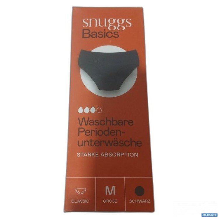 Artikel Nr. 468117 Artikel Nr. 468117: snuggs Basics Periodenunterwäsche Größe M Schwarz
