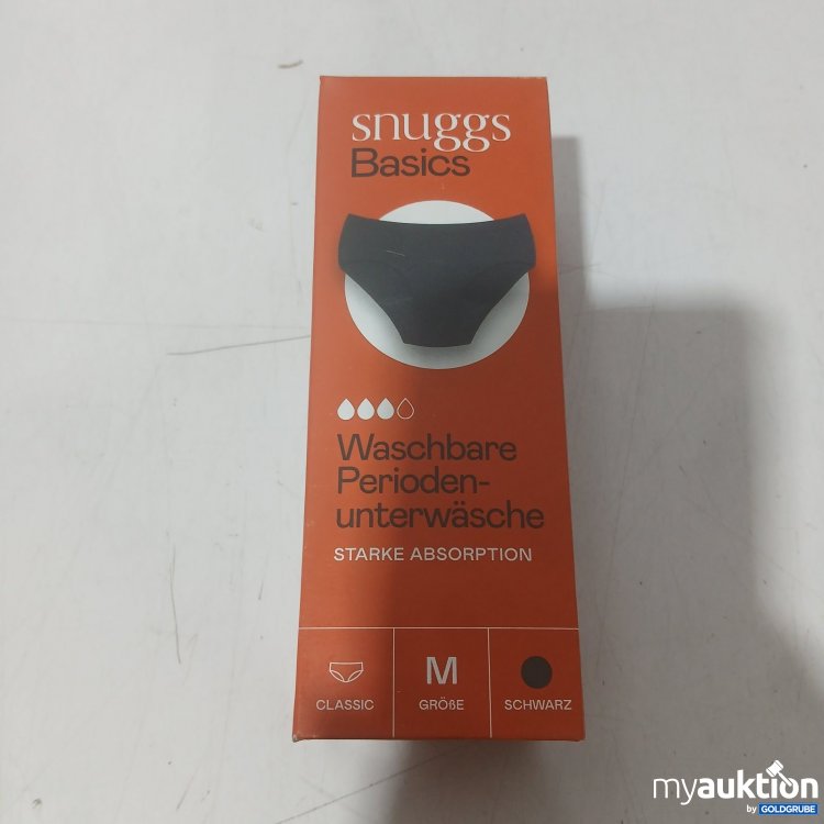 Artikel Nr. 468117 Artikel Nr. 468117: snuggs Basics Periodenunterwäsche Größe M Schwarz