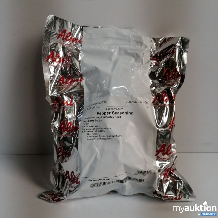Artikel Nr. 855117 Artikel Nr. 855117: Almi Gewürzmischung Pepper Seasoning 1kg