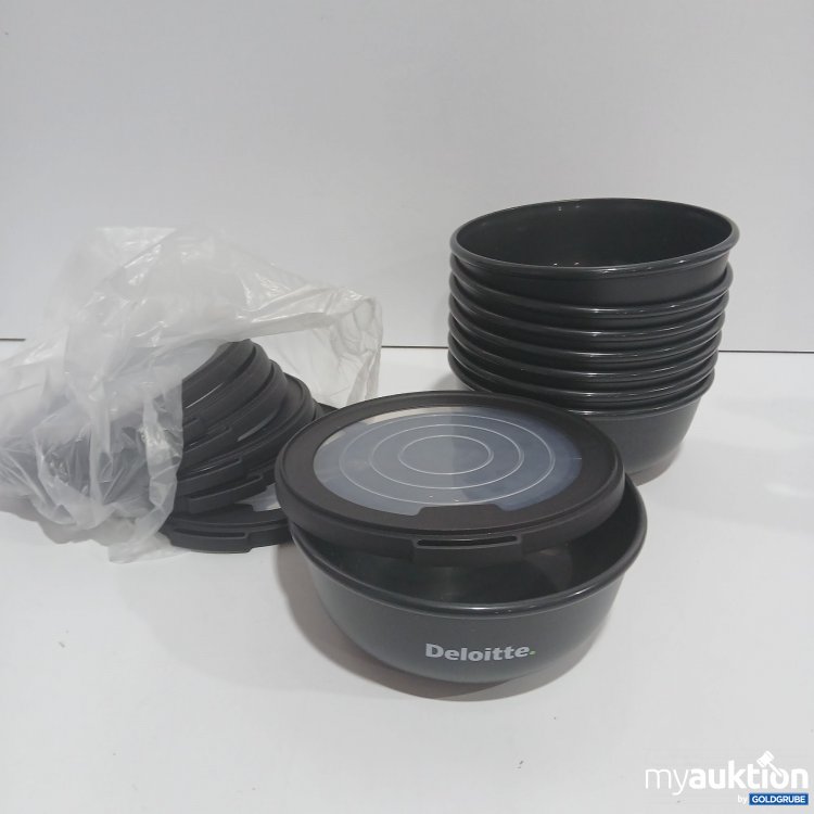 Artikel Nr. 866117: Deloitte Schüssel Set mit Deckel 8 Stück 1250ml