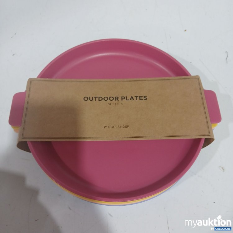 Artikel Nr. 929117: Norländer Outdoor Plates 4er Set 