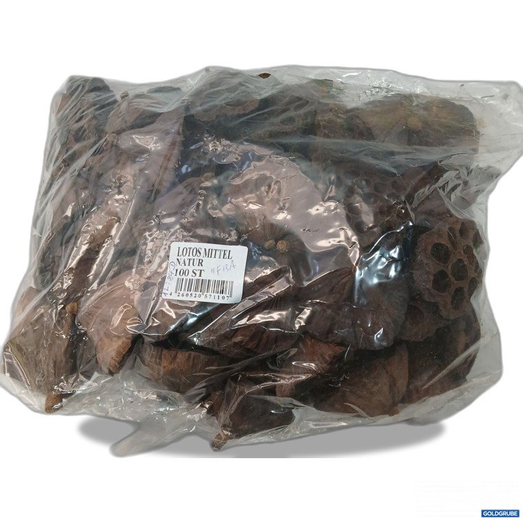 Artikel Nr. 952117: Lotus Mittel Natur 100Stk