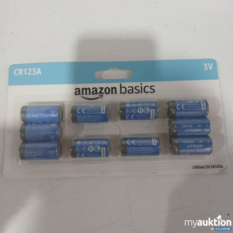 Artikel Nr. 971117 Artikel Nr. 971117: Amazon Basics CR123A 3V 10Pack