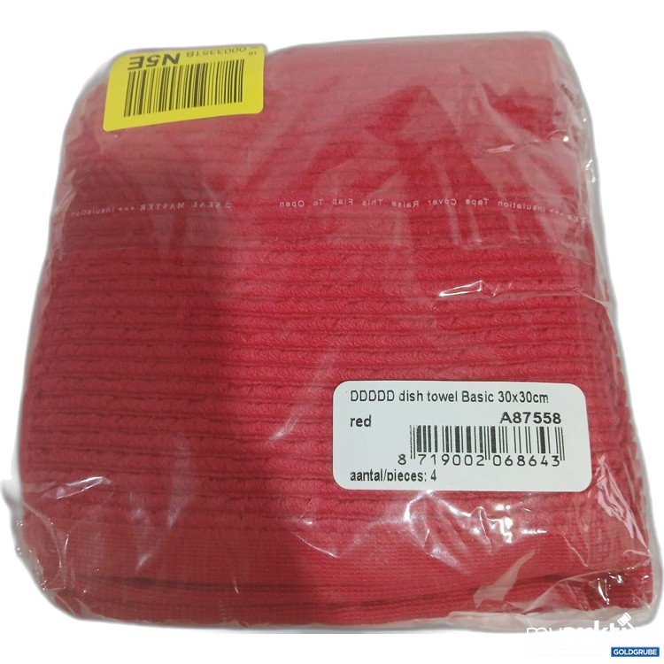 Artikel Nr. 994117 Artikel Nr. 994117: Spültücher 30x30cm rot 4Stk