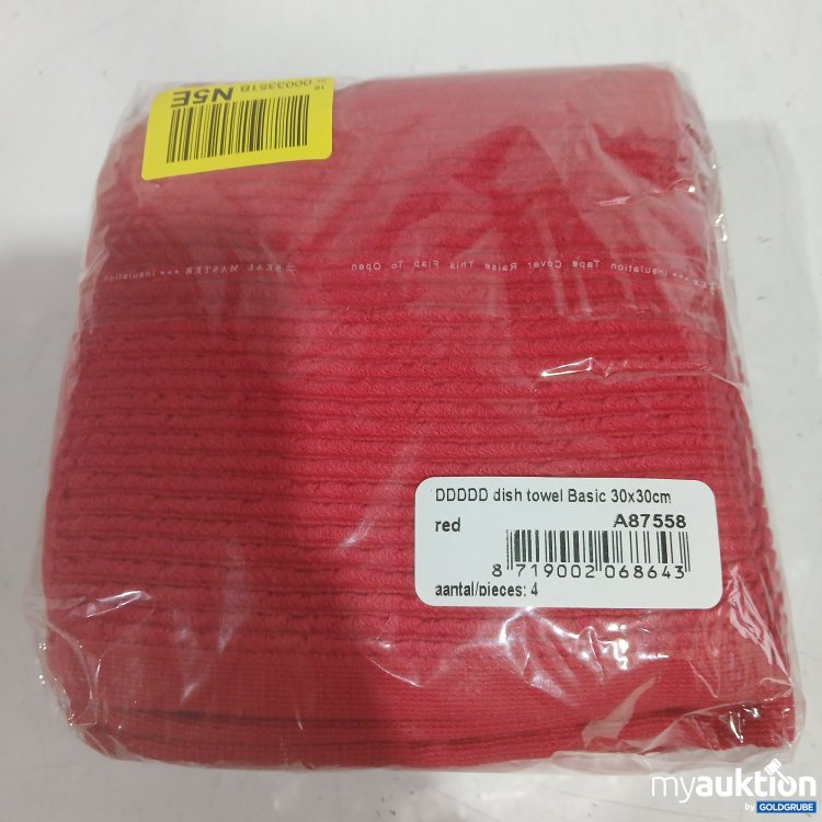 Artikel Nr. 994117 Artikel Nr. 994117: Spültücher 30x30cm rot 4Stk