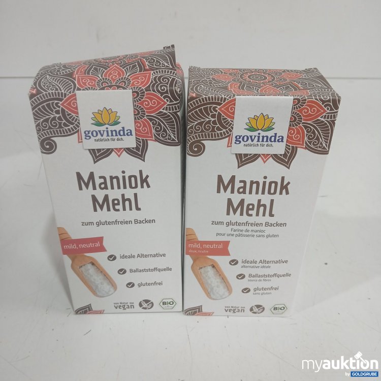 Artikel Nr. 469118: govinda Maniok Mehl je 450g