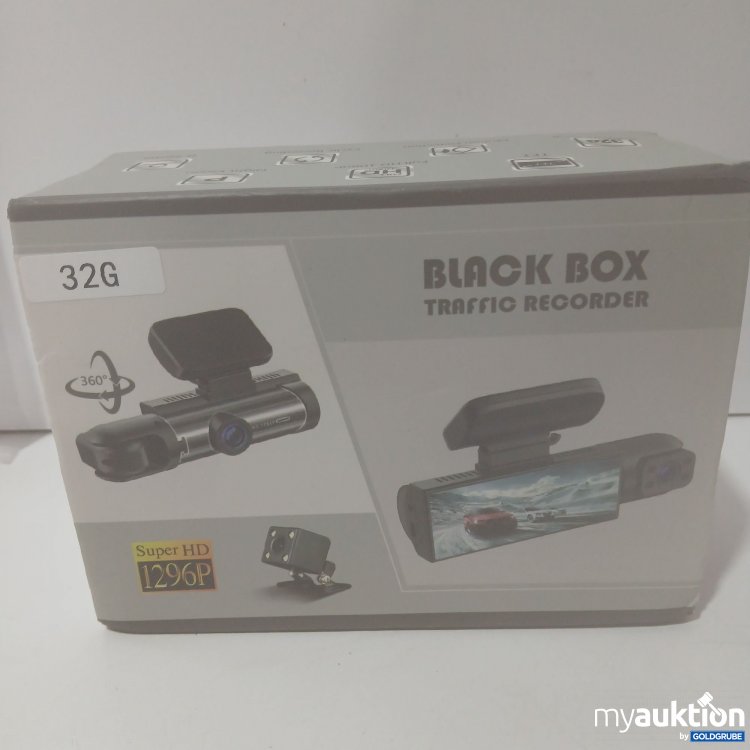 Artikel Nr. 522118: Black Box Traffic Recorder 32G SuperHD 1296P