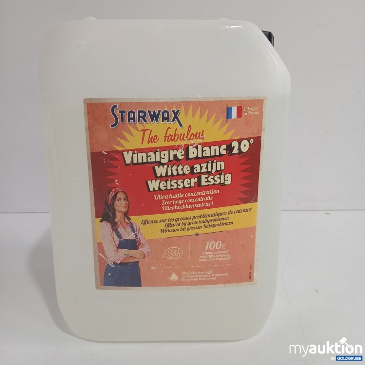 Artikel Nr. 853118: Starwax Weisser Essig 10L