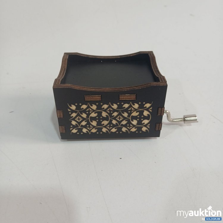 Artikel Nr. 874118: Spieluhr mit Kurbel aus Holz