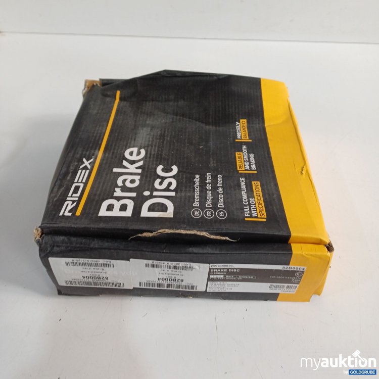 Artikel Nr. 962118: Ridex Brake Disc ø256mm Front Audi, Seat, Skoda,VW 82B0004