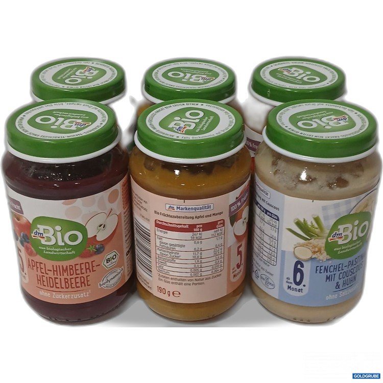 Artikel Nr. 972118: DM Bio Diverse Babynahrung 6×190g