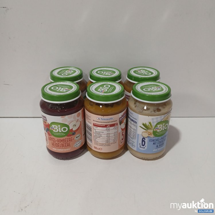Artikel Nr. 972118: DM Bio Diverse Babynahrung 6×190g