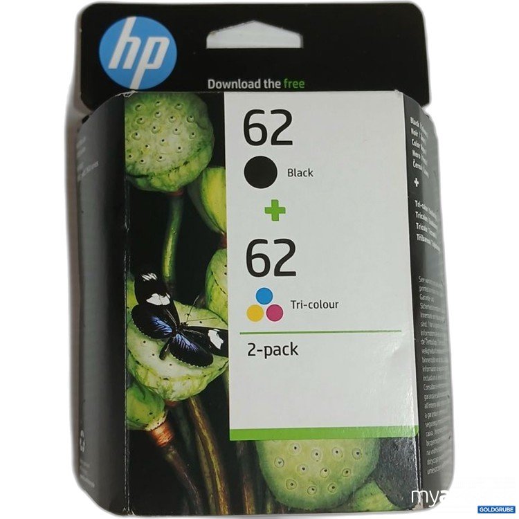 Artikel Nr. 978118 Artikel Nr. 978118: HP 62 Black + Tri-colour 2-pack