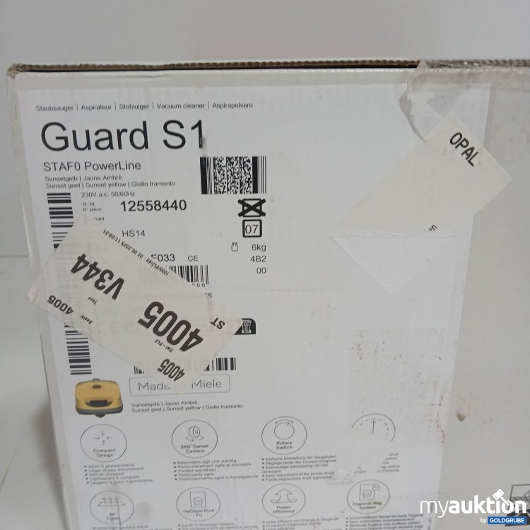 Artikel Nr. 399119 Artikel Nr. 399119: Miele Guard S1 STAF0 PowerLine Sunsetgelb